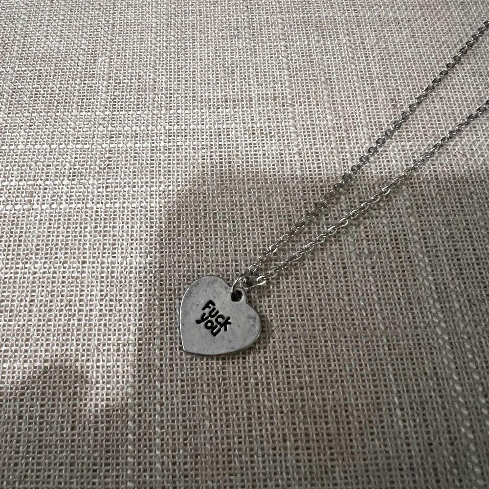 F▪︎ck You LA Hearts Necklace